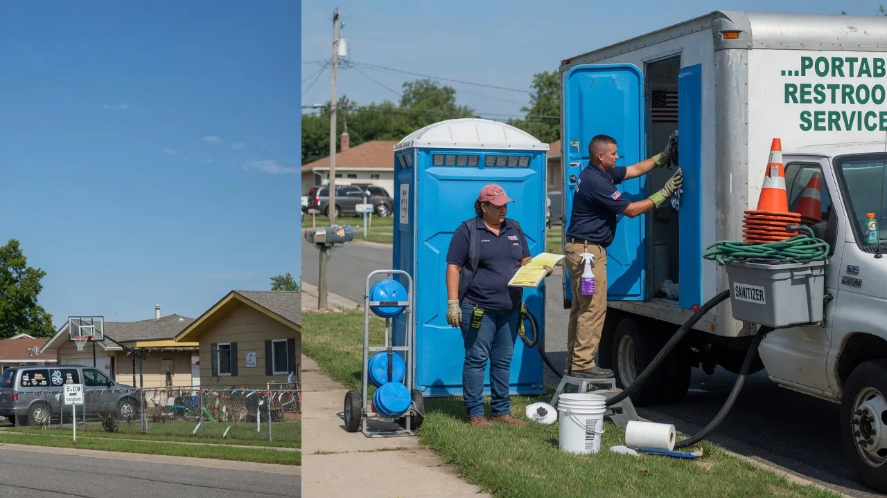 Portable Toilet Rental in Rapid City, MI near me